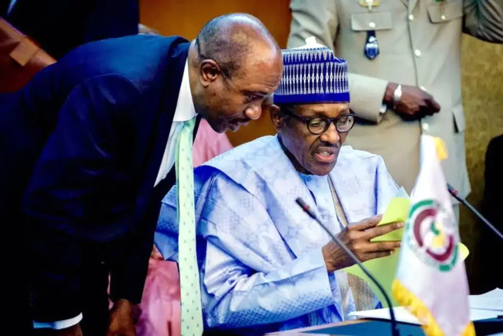 Suspended CBN Governor, Emefiele taking orders from Former President Buhari.