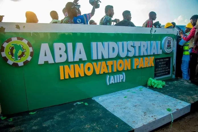 Abia Industrial and Innovation Park in Owaza, Ukwa West LGA of Abia State