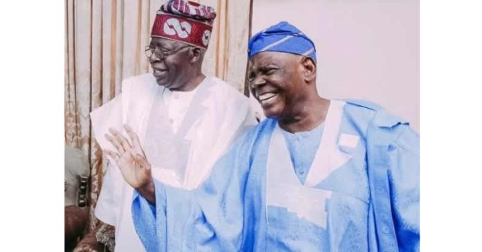 President Tinubu and 85 year-old Chief Bisi Akande he appointed Pro-chancellor, and Council Chairman, University of Ibadan