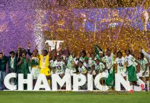 A Night of Fire and Redemption: Nigeria’s Heroic Comeback Seals WAFCON Glory in Rabat The Super Falcons of Nigeria, winner of the 2025 WAFCON Cup.