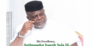 Who is Ambassador Sola Iji? The New Diplomat Bridging Nigeria and Russia The Newly Appointed Nigerian Ambassador Extraordinary and Plenipotentiary To Russia With Concurrent Accreditation To Belarus, His Excellency, Ambassador Joseph Sola Iji