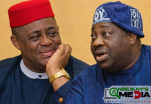 My thoughts: A Tale Of Two Hyenas – When the Pot Mocks the Kettle for Being Black A Cottage photo of Chief Femi Fani-Kayode and Chief Dele Momodu conversation