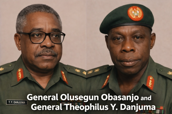 General Olusegun Obasanjo and General Theophilus Y. Danjuma