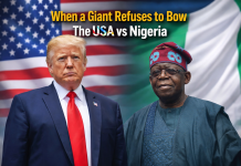 A Line in the Sand: When a Giant Refuses to Bow – The USA vs Nigeria! When a Giant Refuses to Bow - The USA vs Nigeria showdown