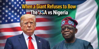 A Line in the Sand: When a Giant Refuses to Bow – The USA vs Nigeria! When a Giant Refuses to Bow - The USA vs Nigeria showdown