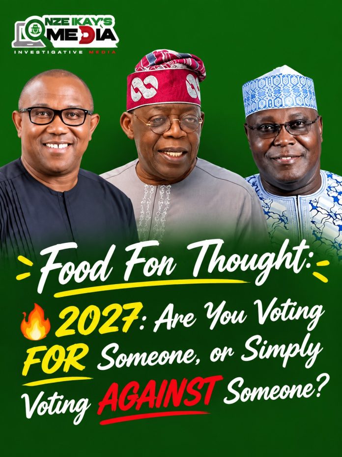 2027: Will Nigerians Cast a Vote of Hope, or a Ballot of Fear?